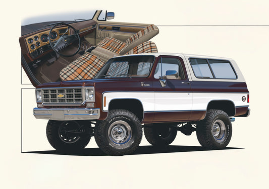 1977 NMD ULTRA + CHEVROLET K5 BLAZER RESTOMOD