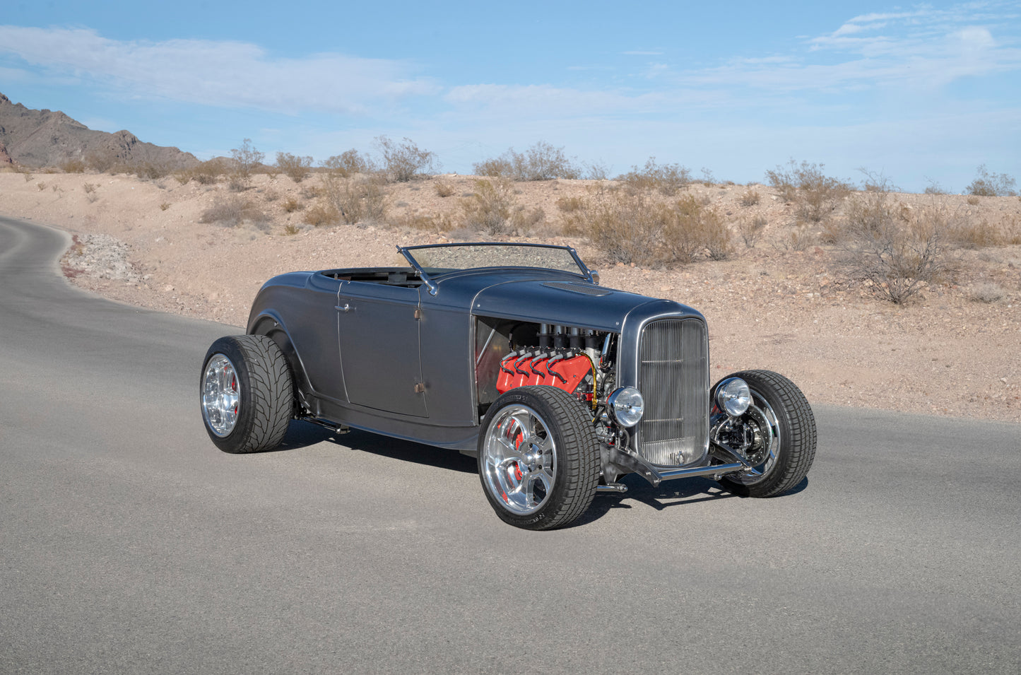 Kaase 520-Powered '32 Ford Roadster Highboy