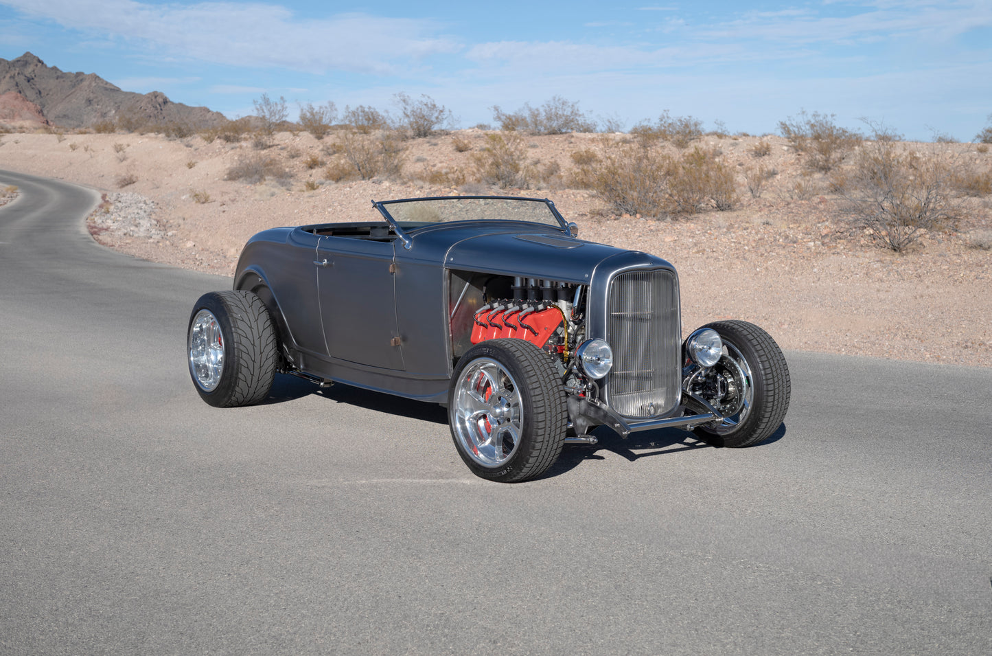 Kaase 520-Powered '32 Ford Roadster Highboy