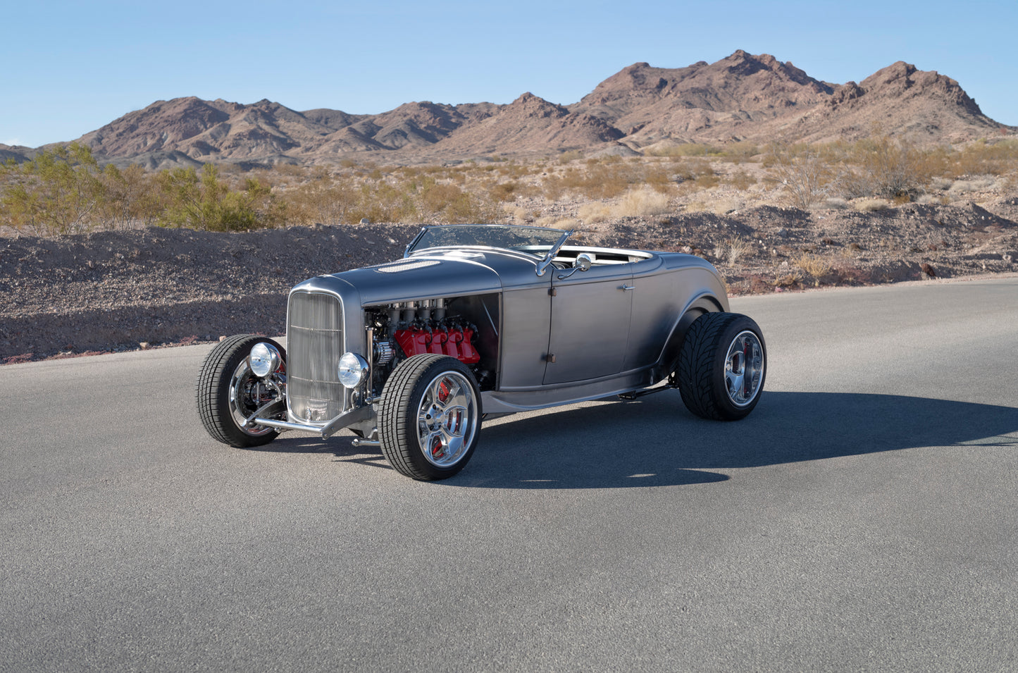 Kaase 520-Powered '32 Ford Roadster Highboy