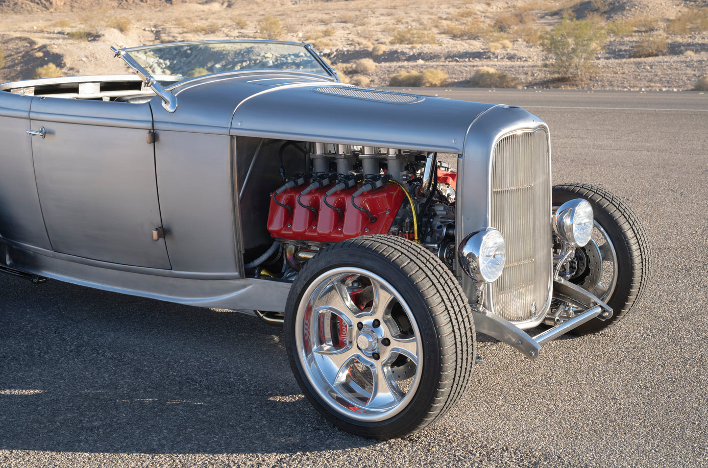 Kaase 520-Powered '32 Ford Roadster Highboy