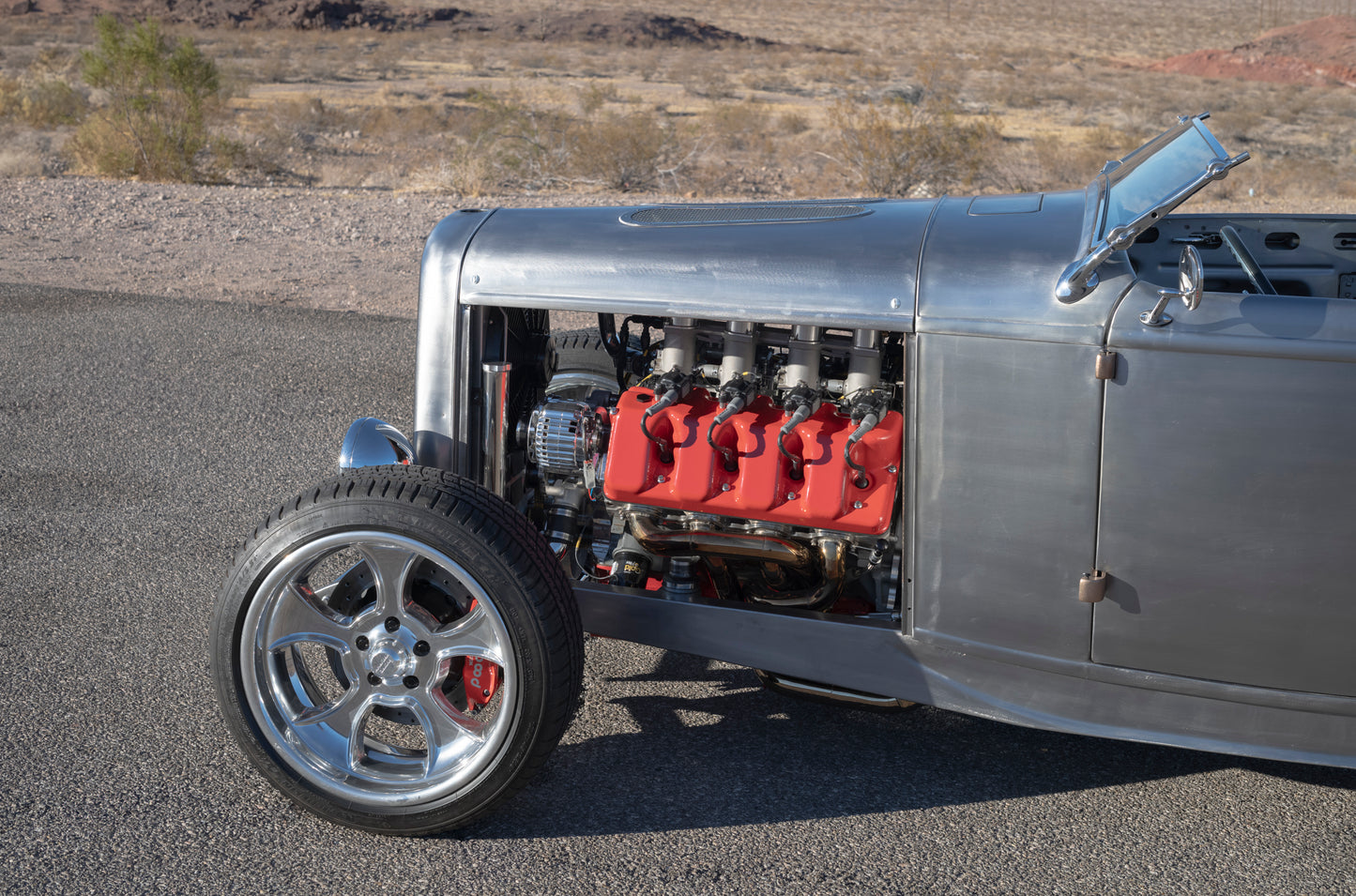 Kaase 520-Powered '32 Ford Roadster Highboy