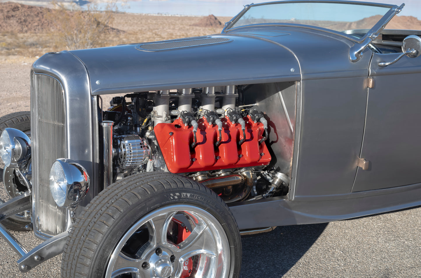 Kaase 520-Powered '32 Ford Roadster Highboy