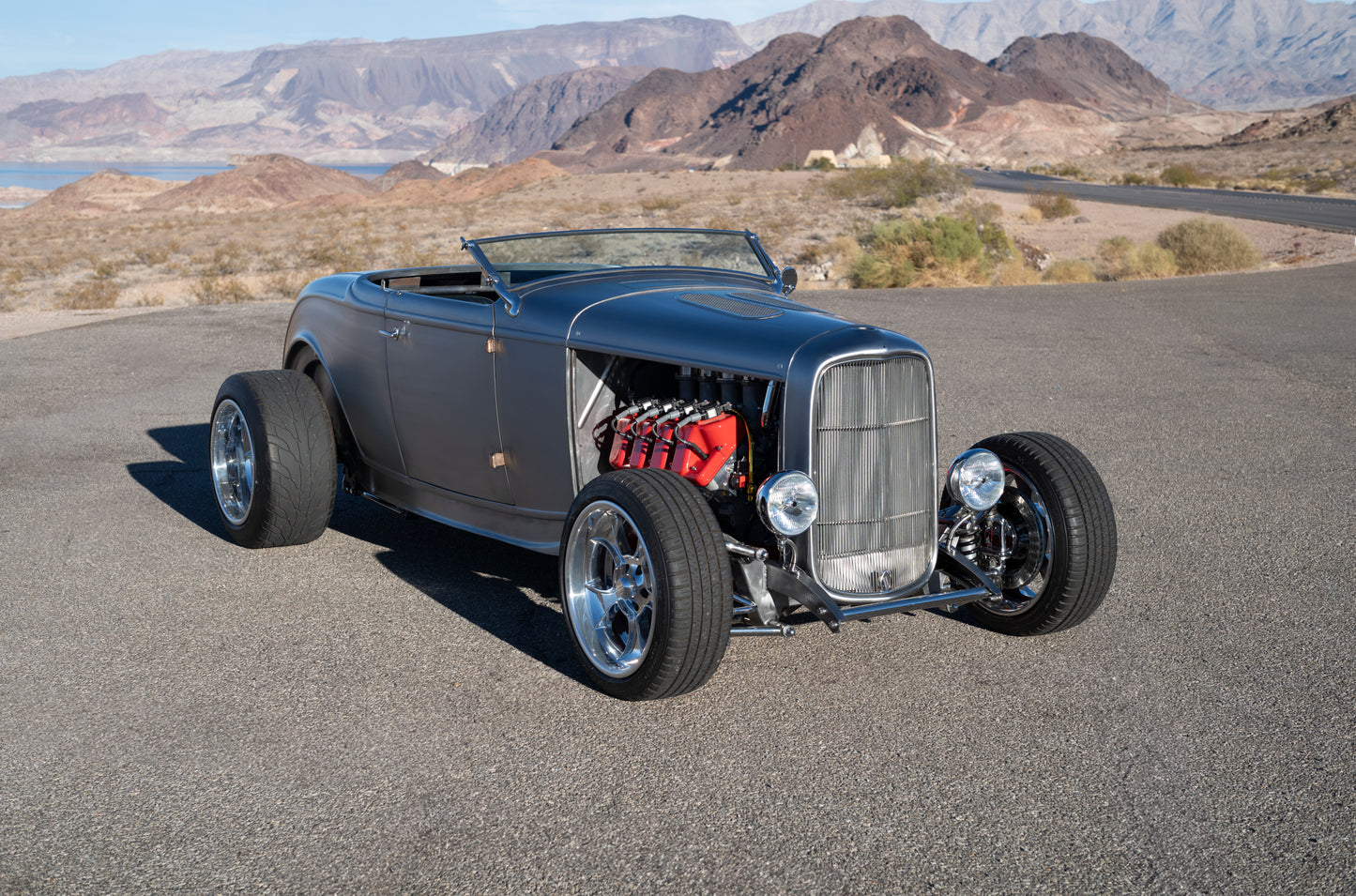 Kaase 520-Powered '32 Ford Roadster Highboy